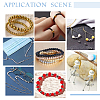 120Pcs 4 Styles 201 Stainless Steel Beads STAS-UN0043-33-4