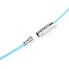 Steel Wire Bracelet Cord DIY Jewelry Making TWIR-R004-14-4