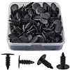 100Pcs Nylon Gauge Rivets FIND-GF0005-72A-1