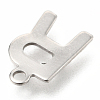 Non-Tarnish 201 Stainless Steel Charms STAS-C021-06P-R-3