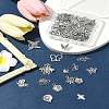 15 Styles Tibetan Style Alloy Pendants TIBE-FS0002-73-10