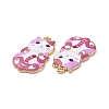 Alloy Enamel Pendants FIND-E031-02F-2