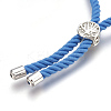 Cotton Cord Bracelet Making KK-F758-03E-P-3