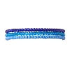 Glass Seed Beads Anklets AJEW-AN00599-01-2