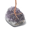 Natural Peridot Chips Tree of Life Decorations DJEW-P022-03A-01-3