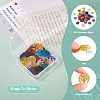 100Pcs 10 Colors Spray Painted 430 Stainless Steel Connector Charms STAS-TA0002-54-4