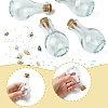 Ocean Beach Theme Glass & Shell Beads Wish Bottle DIY Making Kits DIY-FS0007-57-3