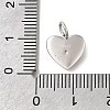 925 Sterling Silver Micro Pave Clear Cubic Zirconia Charms STER-V001-01P-11-3