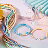  12 Colors Handmade Polymer Clay Beads CLAY-TA0001-24-14
