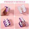6Pcs 6 Style Acrylic Claw Hair Clips for Woman Girls Thick Hair PHAR-CA0001-006-4