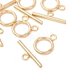 304 Stainless Steel Ring Toggle Clasps STAS-Q179-01G-2