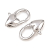 Brass Lobster Claw Clasps KK-H287-08C-P-2
