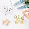 FINGERINSPIRE Porcelain Cat Shape Home Display Decorations DJEW-FG0001-10-4