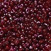 Spray Painted Glass Seed Beads SEED-F005-11A-01-3