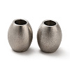 Non-Tarnish 304 Stainless Steel European Beads STAS-F281-09P-2