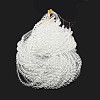 Imitate Austrian Crystal Glass Round Bead Strands GLAA-F030-10mm-01-3
