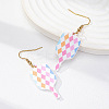 Acrylic Dangle Earrings FS-WGED1FD-02-1