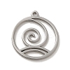 Non-Tarnish 304 Stainless Steel Pendants STAS-O005-18P-1