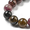 Natural Multicolor Tourmaline Beads strands G-C076-6mm-10-6