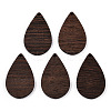 Natural Wenge Wood Pendants WOOD-T023-28B-01-1