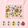 24Pcs Alloy Enamel Pendants ENAM-FS0003-74-7