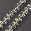 Transparent Glass Beads Strands GLAA-G096-01D-1