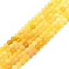 Natural Yellow Opal Beads Strands G-P457-A03-18-1