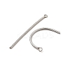 201 Stainless Steel Snake Chain Tassel Big Pendants STAS-I695-01P-2