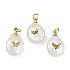 Natural Keshi Pearl Pendants STAS-Z136-01G-01-1