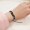 Friendship Trapezoid Loom Pattern MIYUKI Seed Beads Bracelets for Women BJEW-C011-39-1