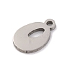 Non-Tarnish 201 Stainless Steel Charms LS-STAS-U016-01P-O-2