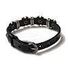 Alloy Skull Rivets Bracelet BJEW-C037-04A-4