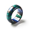 Resin Plain Band Finger Ring for Women LS-RJEW-C034-01E-1
