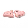 Opaque Resin Pendants LS-RESI-J023-14D-2