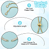 3Pcs Brass Pave Clear Cubic Zirconia Square Slider Bracelet Making BJEW-BBC0001-18-3