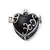 Brass Enamel Locket Pendants KK-F894-15P-03-1