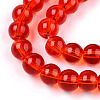 Transparent Glass Beads Strands X-GLAA-T032-T6mm-09-2