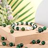 100Pcs 8mm Natural African Jade Bead Round Beads DIY-LS0002-46-6