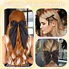 3Pcs 3 Styles Cloth Big Bowknot Hair Barrettes AJEW-TA0001-86-7