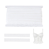 Solid-colored Hollow Out Polycotton Ribbons OCOR-WH0101-234B-7