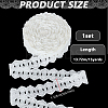 Cotton Flower Lace Ribbon OCOR-WH0105-067B-2