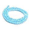 Opaque Glass Beads Stands EGLA-A035-P4mm-B08-2
