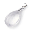 Natural Quartz Crystal Gemstone Pendants X-G-S243-30-2