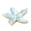 304 Stainless Steel Enamel Big Pendants STAS-S163-04A-G-2