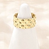 304 Stainless Steel Cuff Rings RJEW-D332-012M-G-5