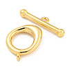 Brass Toggle Clasps LS-KK-A223-09G-5