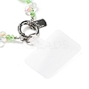 Glass & Iron Beads Mobile Straps AJEW-H153-03B-06-3