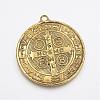 Tibetan Style Alloy Big Pendants TIBEP-A17171-AG-LF-3