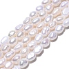Natural Cultured Freshwater Pearl Beads Strands X-PEAR-N014-04E-2