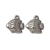 Ocean 304 Stainless Steel Pendants STAS-P406-16A-P-1